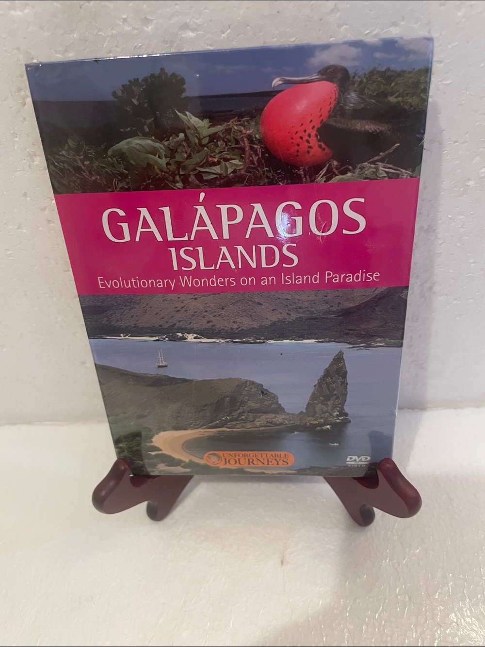 Brand new Galápagos Islands Unforgettable Journeys DVD and book set brand new